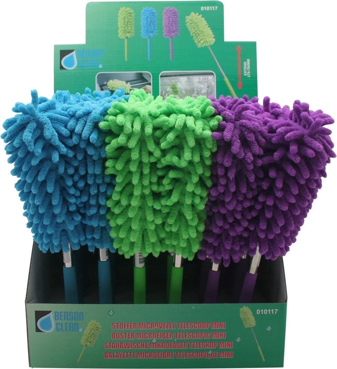 Benson Mini Stoffer - Plumeau Microvezel Telescoop 80 Cm - Afbeelding 3