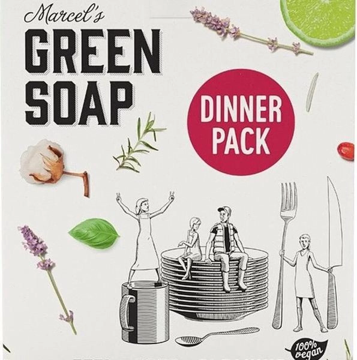 Marcel's Green Soap Dinner Pack - 1 X 1 Box - Afbeelding 9