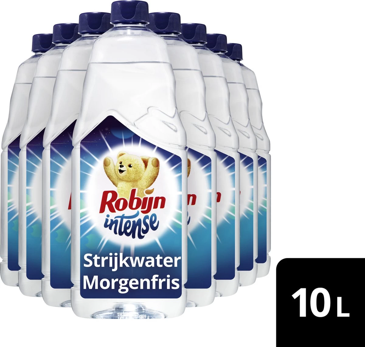 Robijn Morgenfris Strijkwater - 10 X 1L - Voordeelverpakking