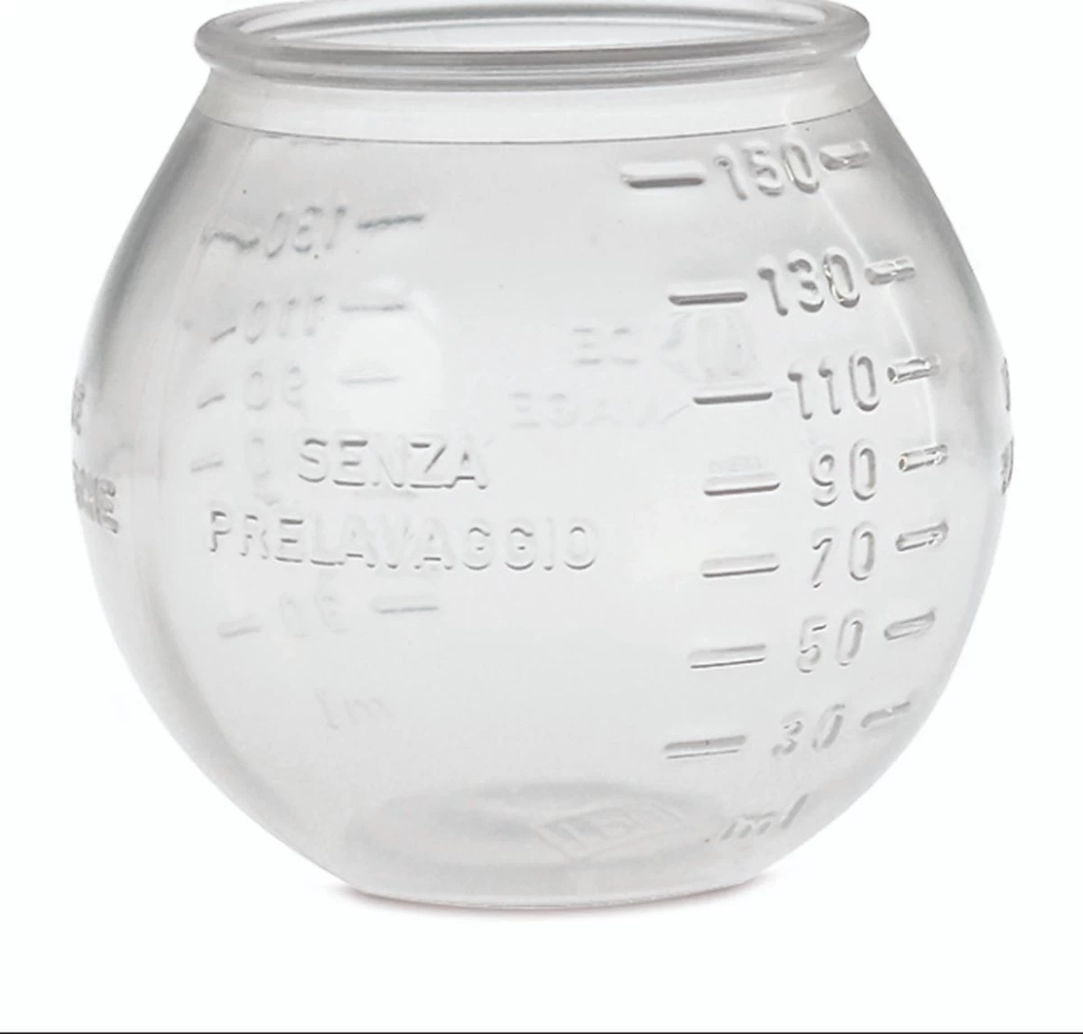 Merkloos Doseerbol 2 Stuks 150ml - Transparant - Wasbol - Wasbollen - Vloeibaar Wasmiddel Doseren - Voor Wasmachine - Doseerdop - Wasbal - Doseerwasbal - Herbruikbaar - Milieuvriendelijk - Afbeelding 2