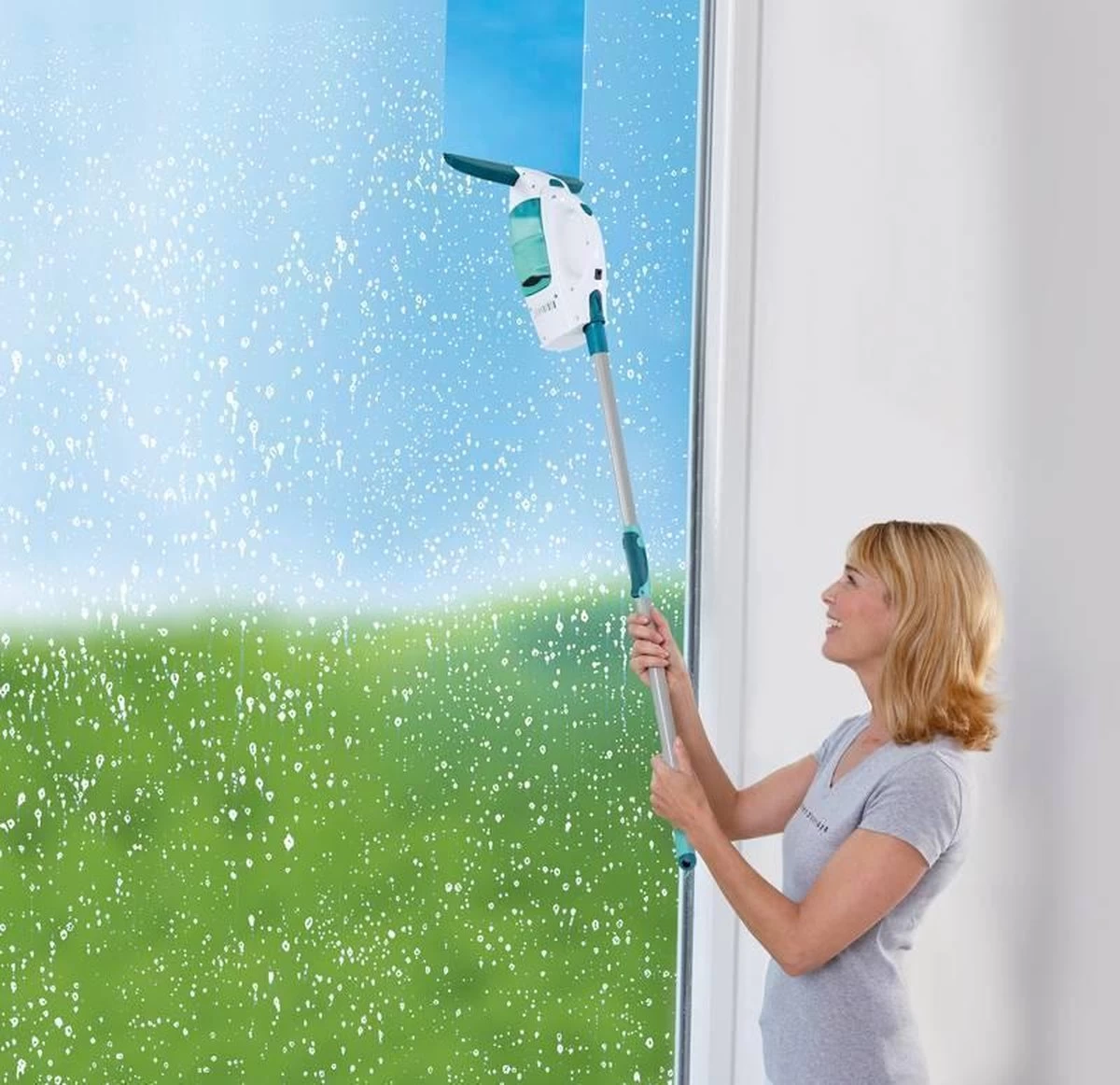 Leifheit - Telescoopsteel Met Draaiknop - 110-190 Cm - Click System - Afbeelding 3