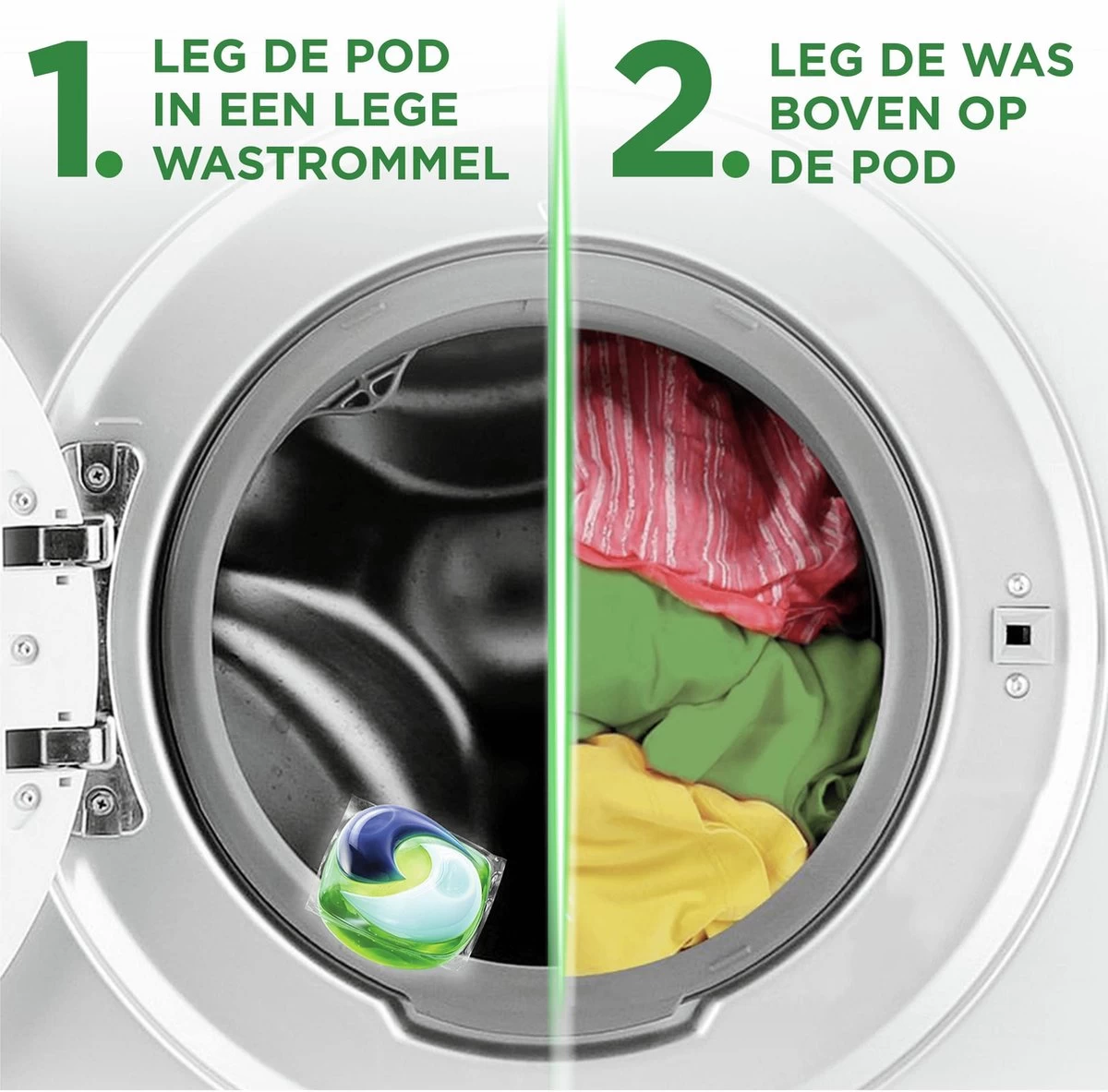 Ariel All In 1 Wasmiddel Pods + Ultra Vlekverwijderaar - 2x50 Wasbeurten - Voordeelverpakking - Afbeelding 5