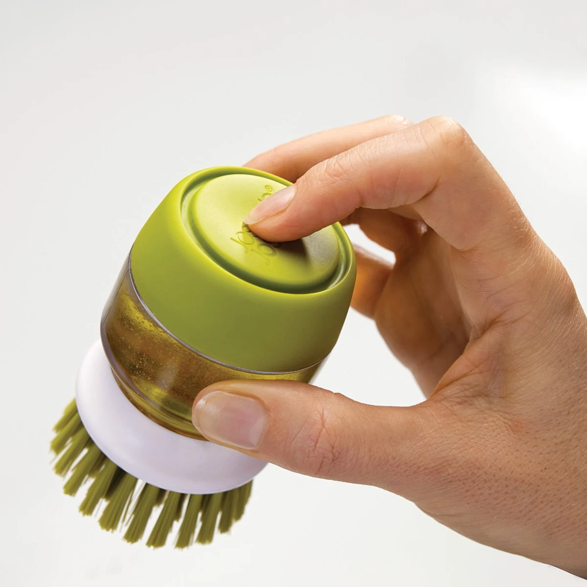 Joseph Joseph Afwasborstel Palm Scrub - Incl Houder - Grijs - Afbeelding 8