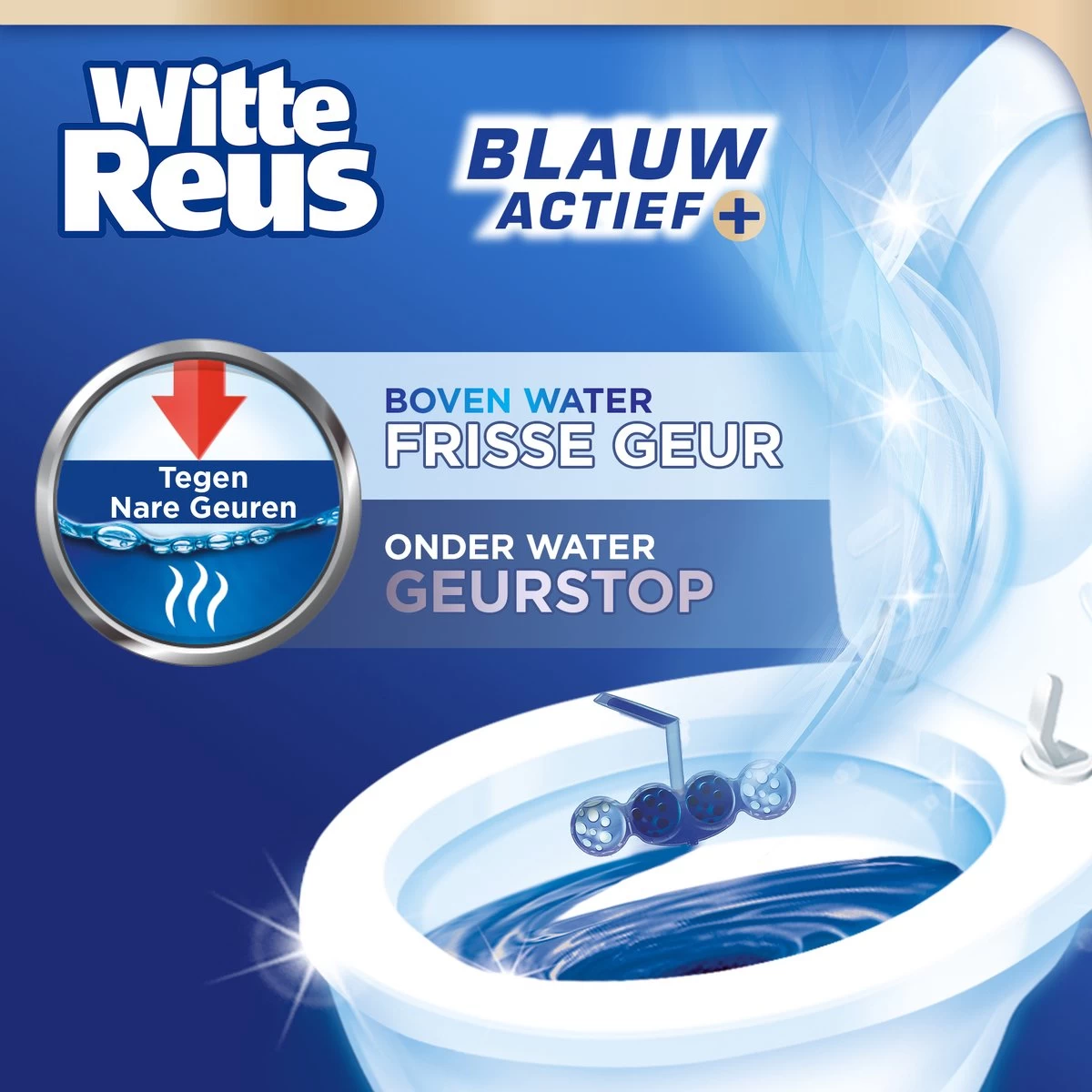 Witte Reus Turquoise Actief Toiletblok - Pacific - WC Blokjes Voordeelverpakking - 10 Stuks - Afbeelding 5