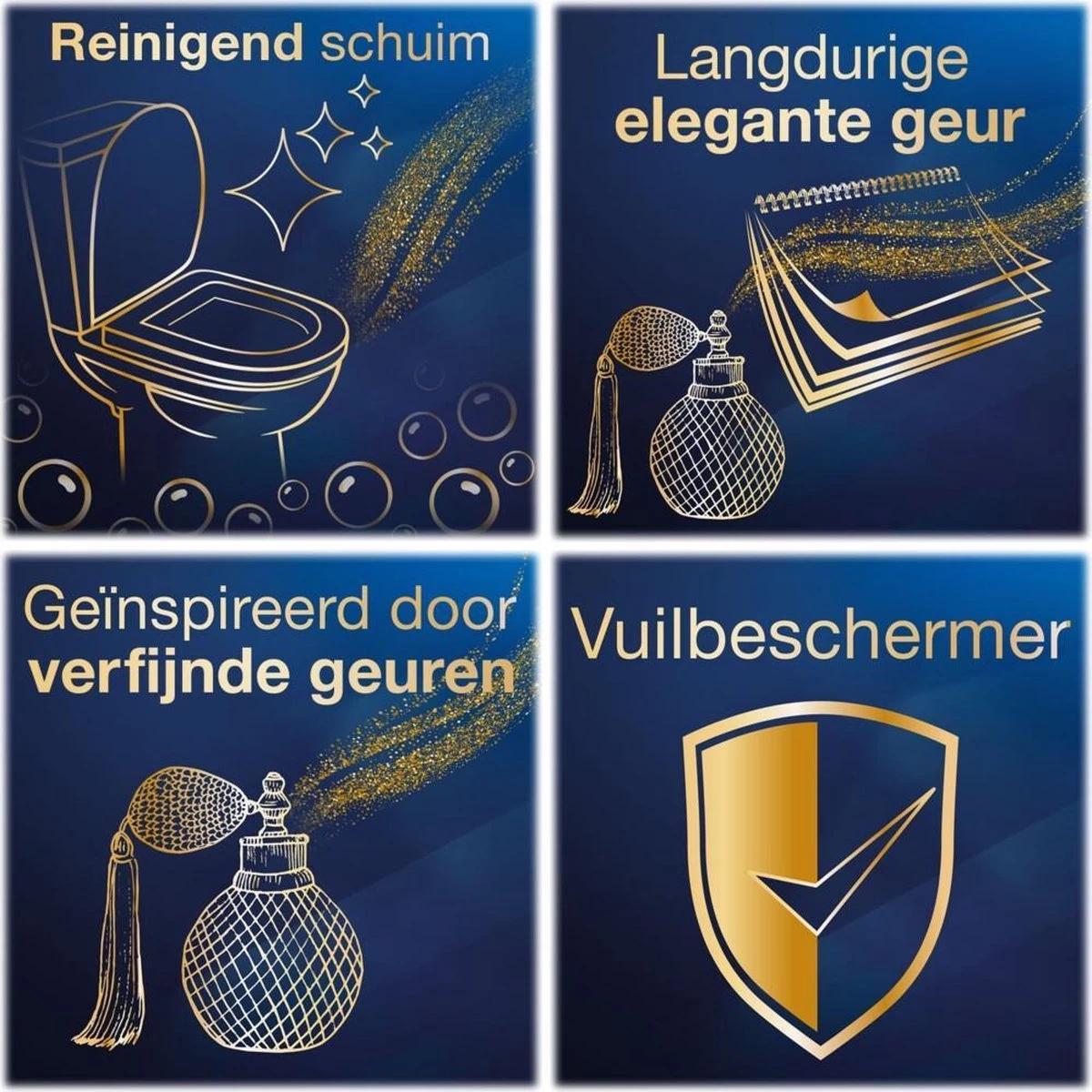 Witte Reus DeLuxe Toiletblok - Delicate Magnolia - WC Blokjes Voordeelverpakking - 20 Stuks - Afbeelding 4