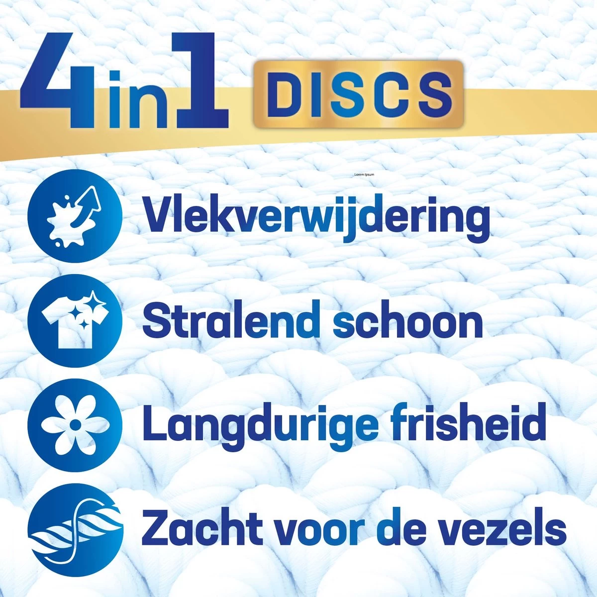 Persil® Persil 4in1 Discs Clean & Hygiene Wascapsules - Wasmiddel Capsules - Voordeelverpakking - 5 X 22 Wasbeurten - Afbeelding 6