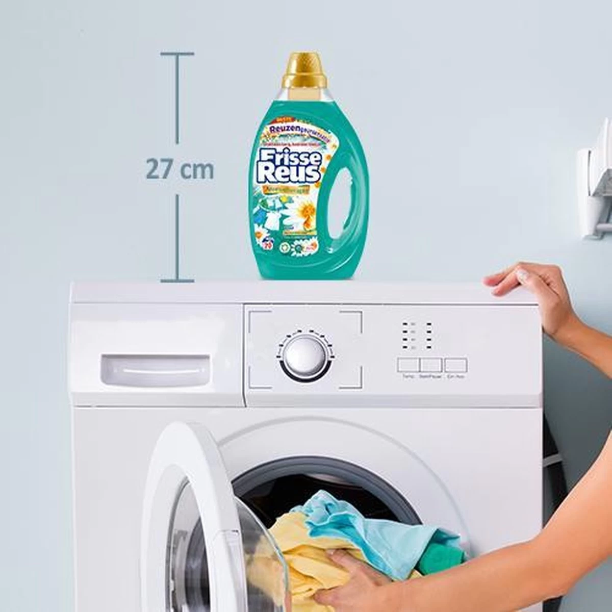 Frisse Reus Lotus Amandel Gel Vloeibaar Wasmiddel - Witte Was - Voordeelverpakking - 120 Wasbeurten - Afbeelding 15