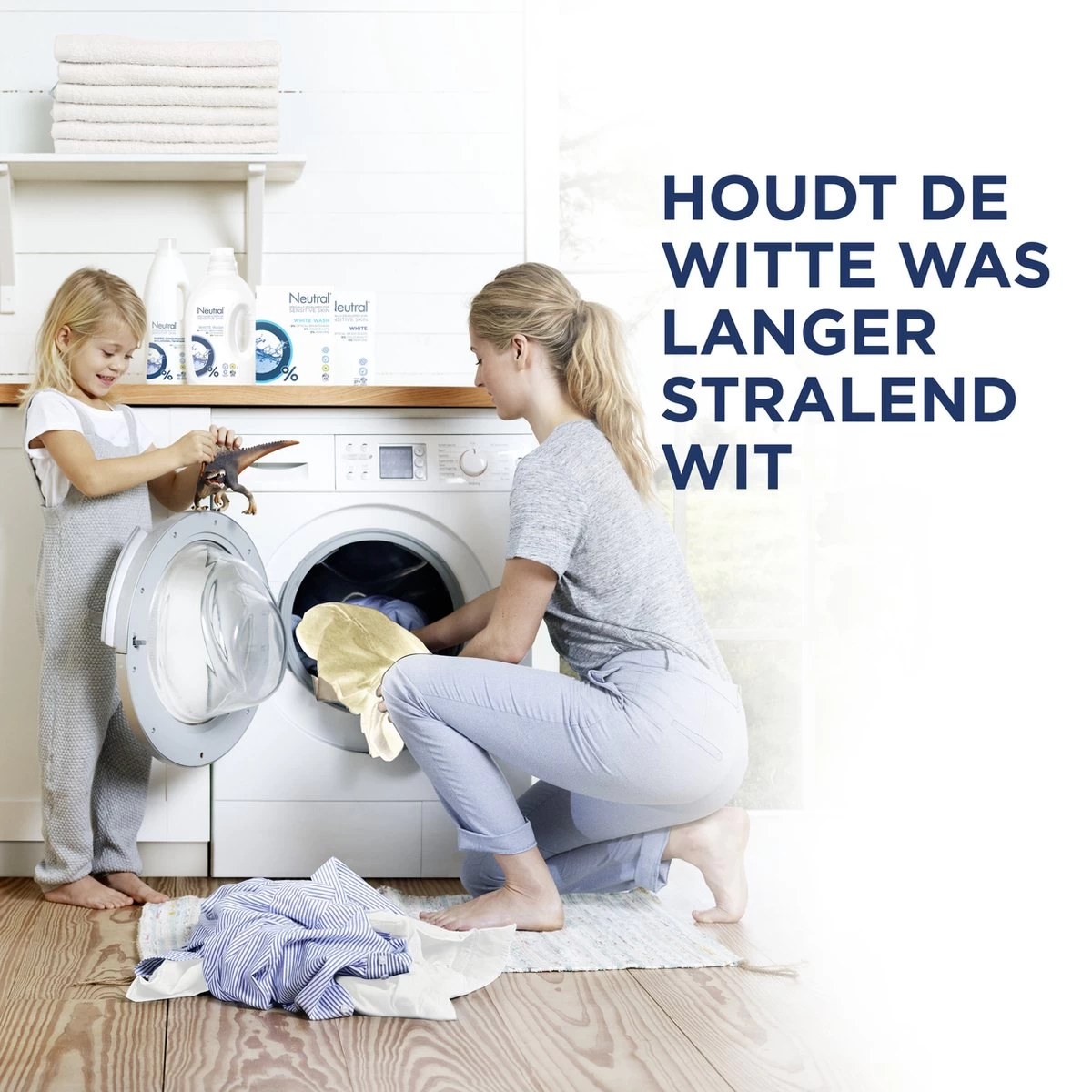 Neutral Waspoeder Wit Parfumvrij - 4x45 Wasbeurten - Voordeelverpakking - Afbeelding 8