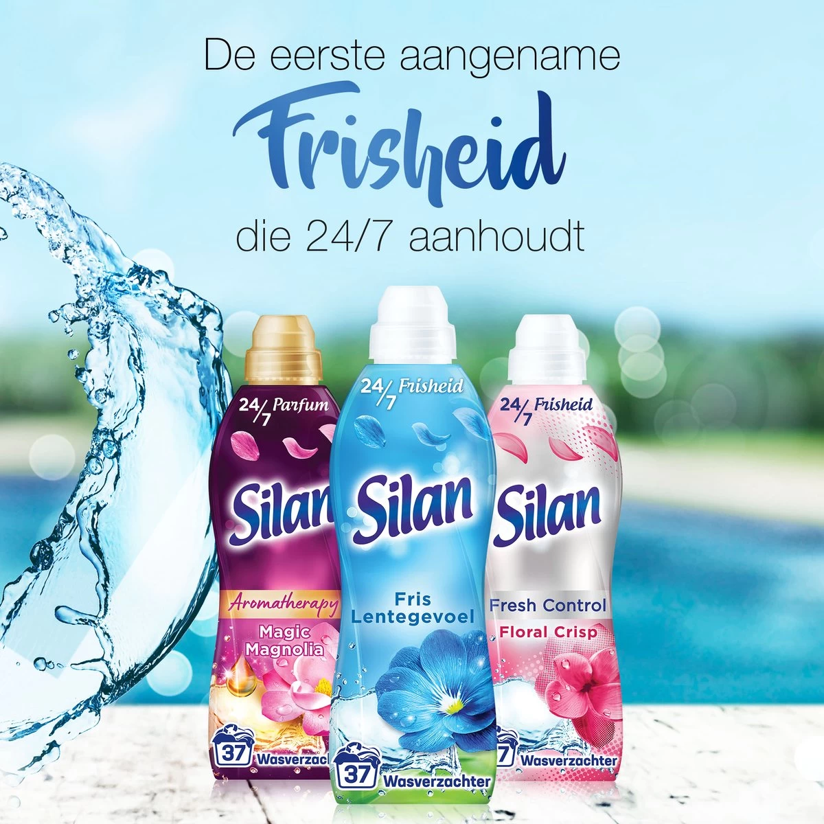 Silan Sensitive Wasverzachter - 6 X 37 Wasbeurten - Voordeelverpakking - Afbeelding 7