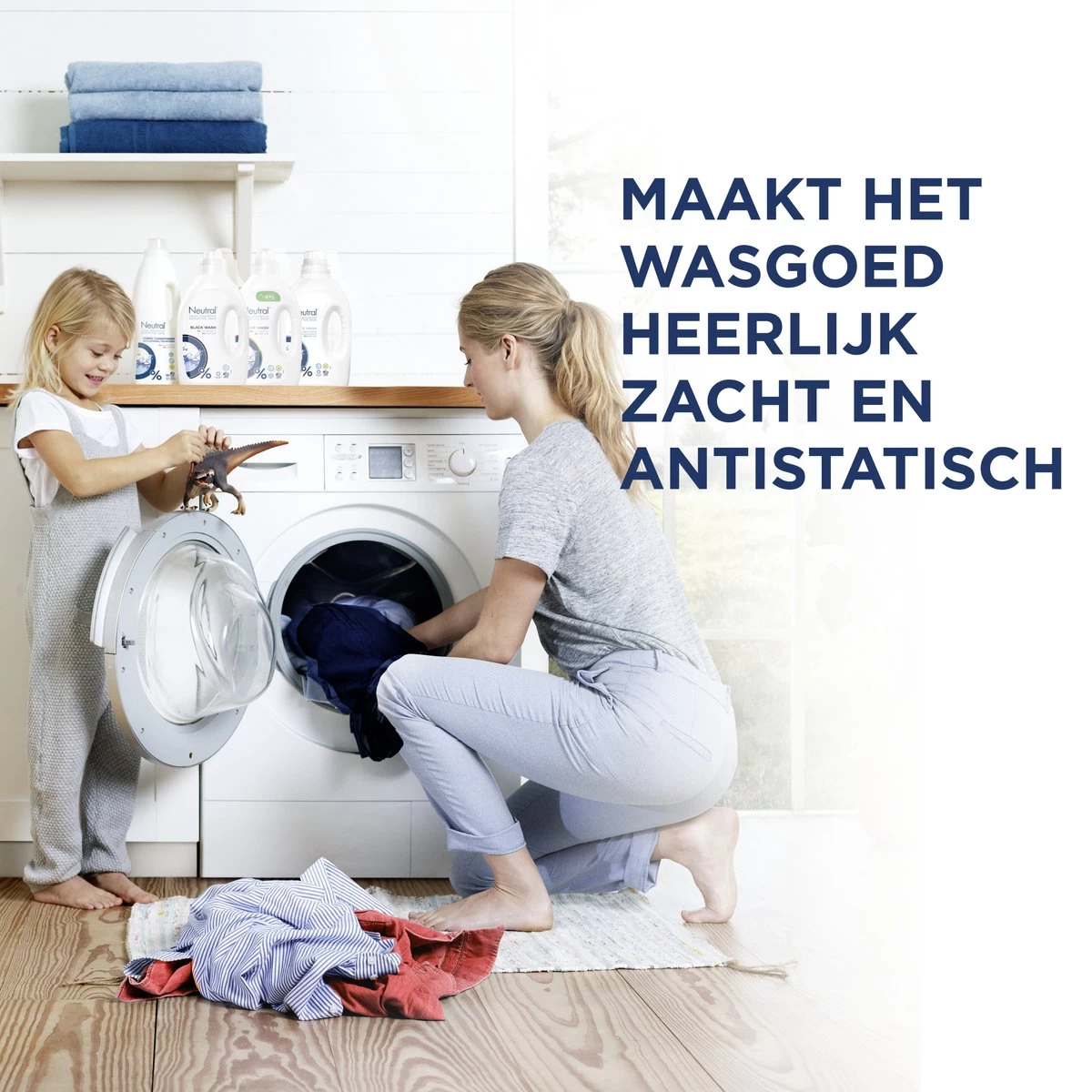 Neutral Parfumvrij Wasverzachter - 5 X 27 Wasbeurten - Voordeelverpakking - Afbeelding 6