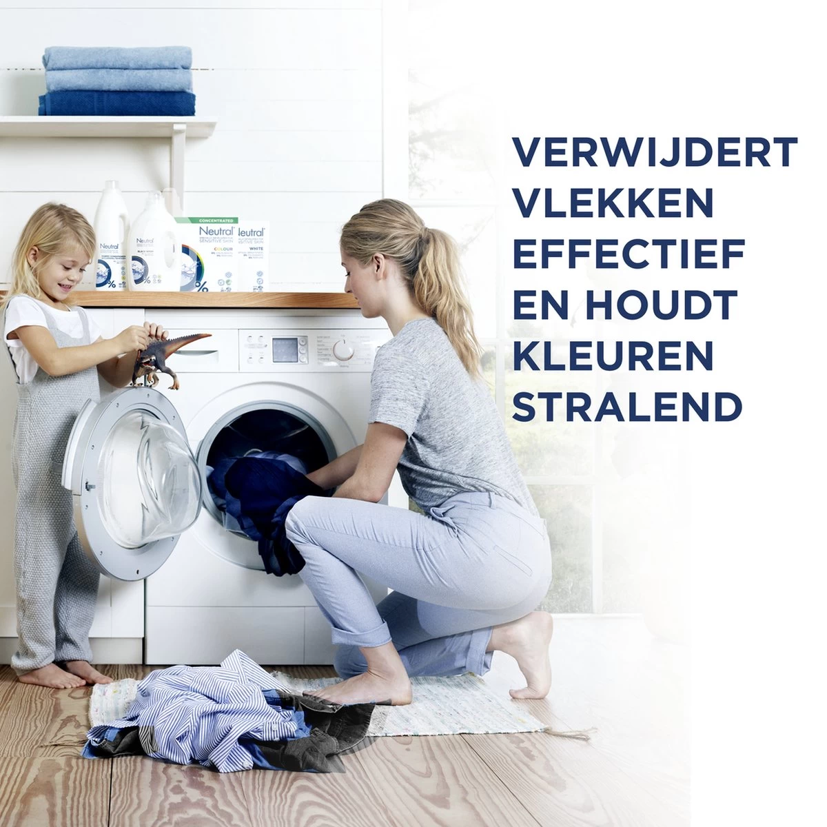 Neutral Vloeibaar Wasmiddel Kleur - 6 X 20 Wasbeurten - Voordeelverpakking - Afbeelding 6
