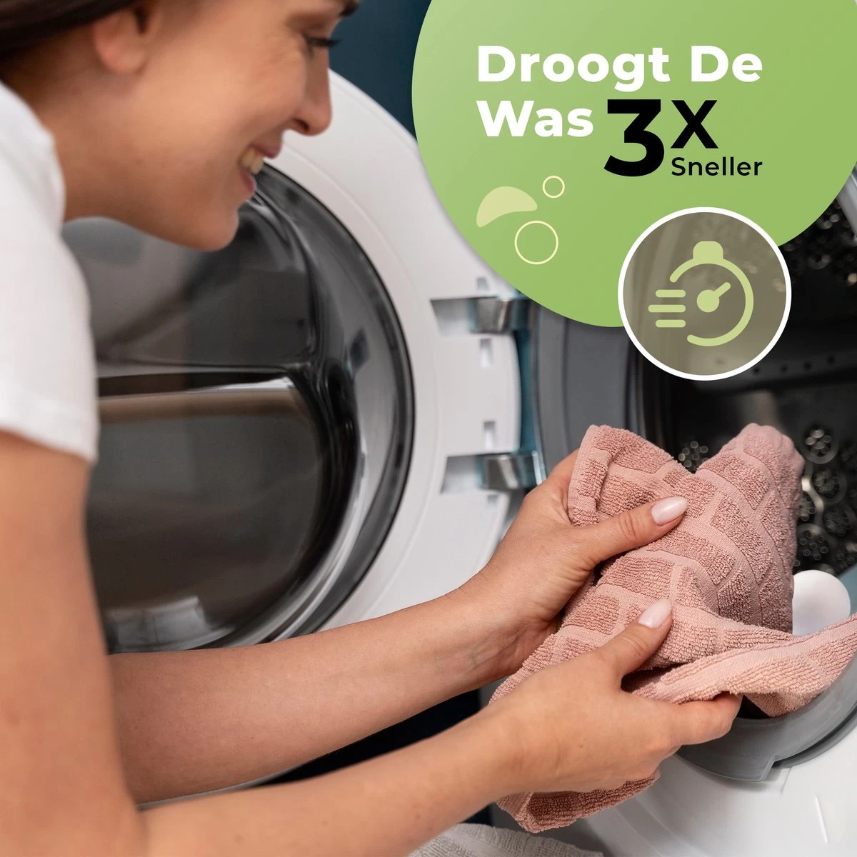 Drogerballen Met Wasparfum - Droogballen - Set Van 6 XL Ballen - Wasdroger Ballen Wol - 100% Nieuw-Zeelands Schapenwol - Wasballen - Afbeelding 5