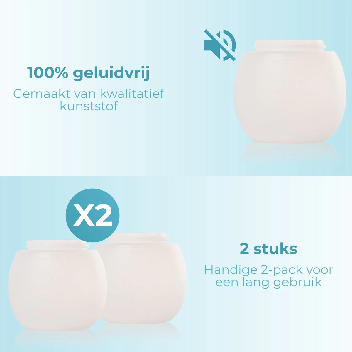 FAVE Doseerbol - Wasbollen - Drogerbollen - Transparant - Doseerdop - 230ml - 2 Stuks - Inclusief E-book - Afbeelding 5