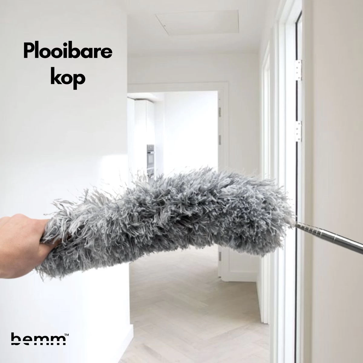 Plumeau - 280 Cm - Uitschuifbaar - Ragebol - Wasbaar - 360° - Flexibel - Afbeelding 7