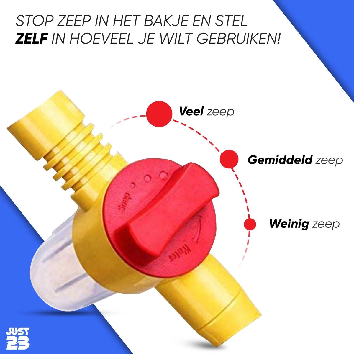 JUST23 Telescopische Autowasborstel – Schrobber Met Steel – Velgenborstel - Autowasset Met Zeep - Roterende Schoonmaakborstel - Multifunctionele Wasborstel - Afbeelding 5