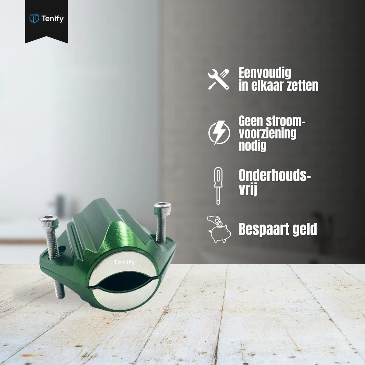 Tenify Magnetische Waterontharder - 7800 Gauss - Douche Filter - Waterverzachter - Waterontkalker - Antikalk Magneet - Waterleiding - Kalkaanslag - Afbeelding 4