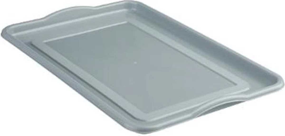 Merkloos Decopatent® Afdruiprek Voor Afwas - Afdruiprekje Met Lekbak - Kunststof Afdruipmat - Afwassen Borden & Bestek - 32.5x49x9 - Grijs - Afbeelding 6