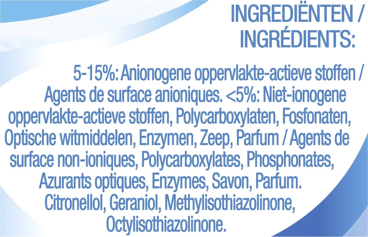Robijn Perfect Match Stralend Wit En Jasmijn & Sandelhout Wasmiddel En Wasverzachter - 5 Stuks - Voordeelverpakking - Afbeelding 10