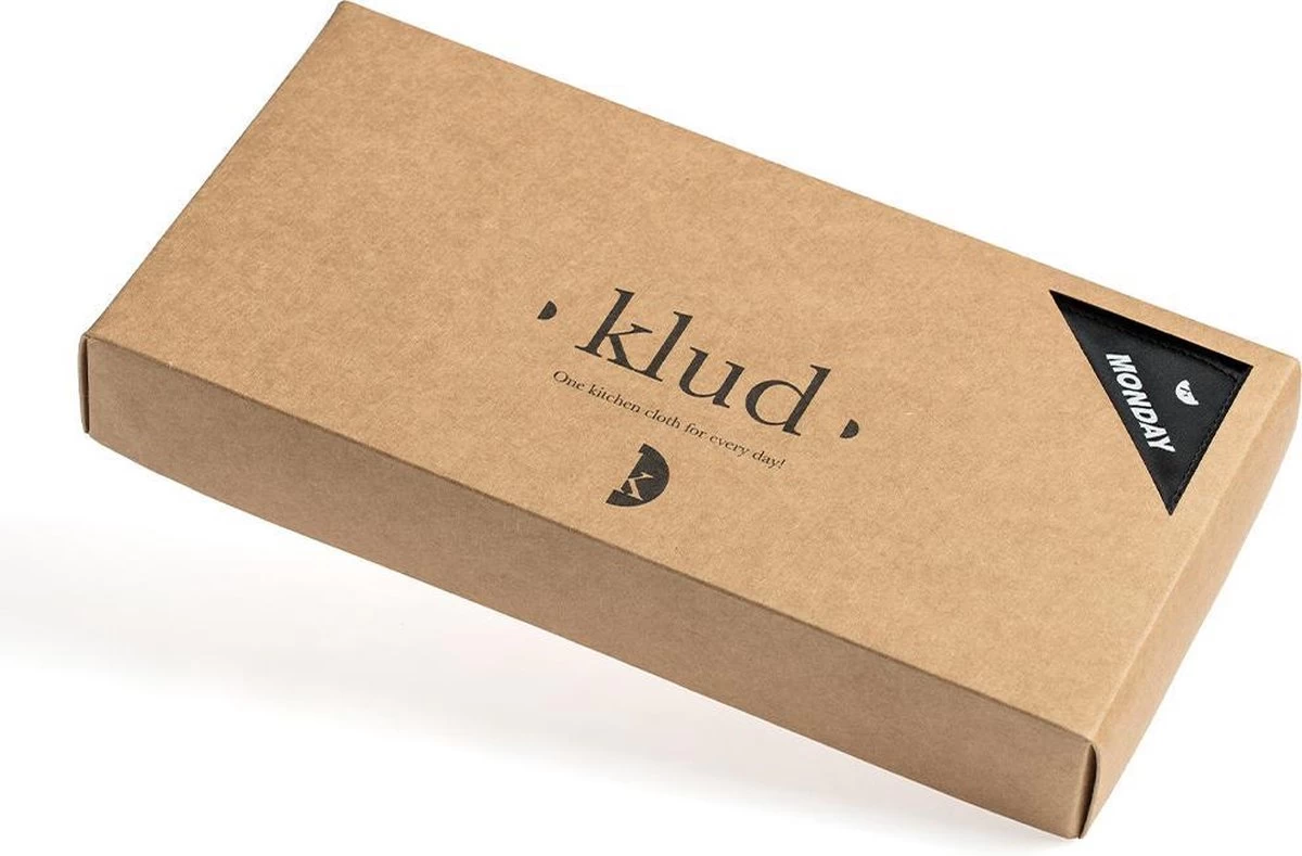 Klud Klud Vaatdoek Set - 7 Dagen - Mauve - Afbeelding 5