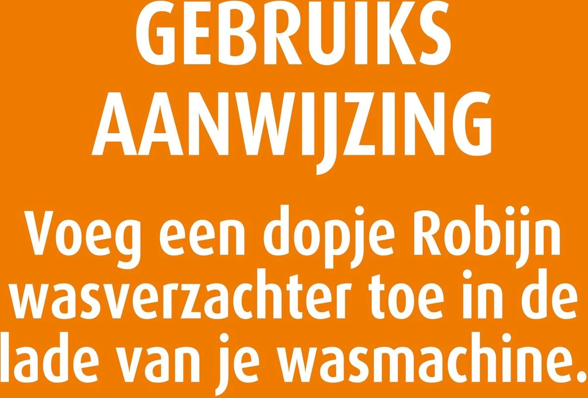 Robijn Orange Rush Wasverzachter - 8 X 30 Wasbeurten - Voordeelverpakking - Afbeelding 5