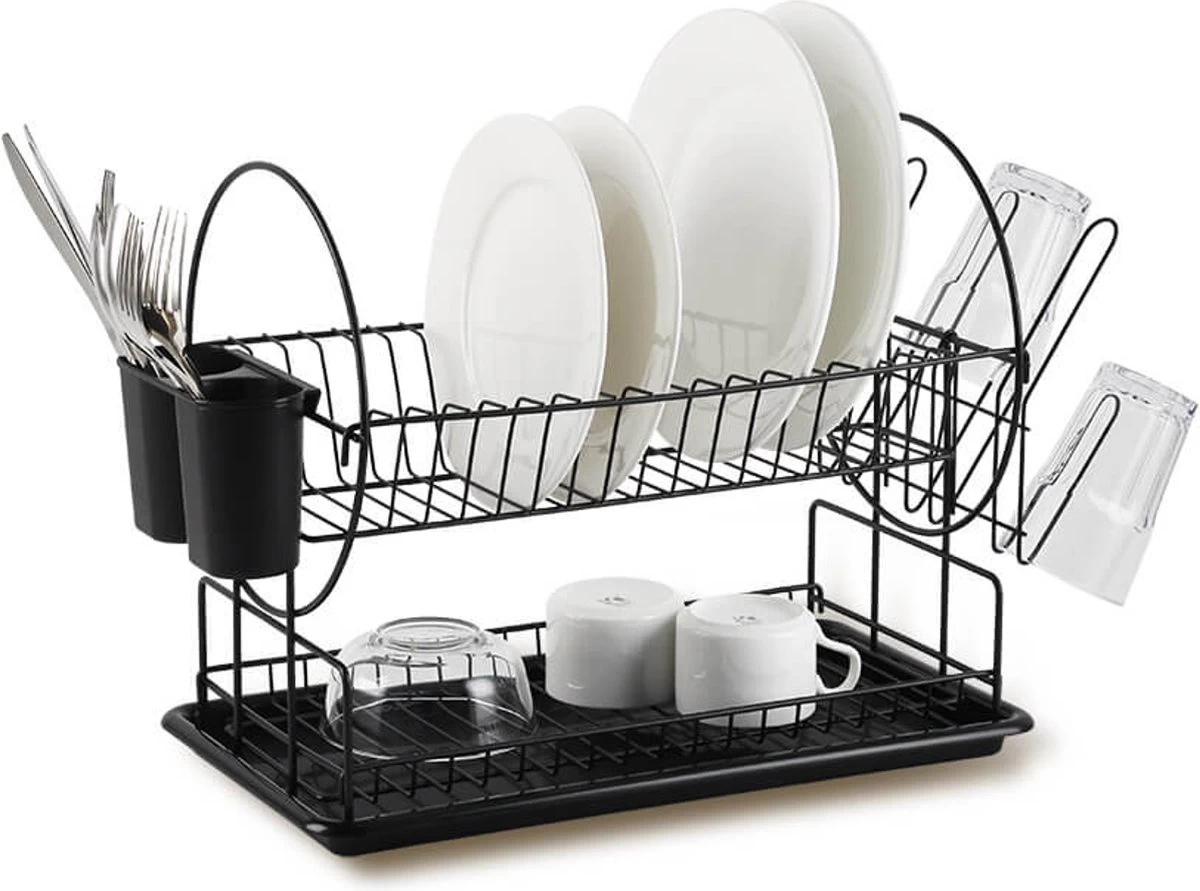 Maestro - Afdruiprek 2 Bestekrekken Wateropvangbak - 50cm