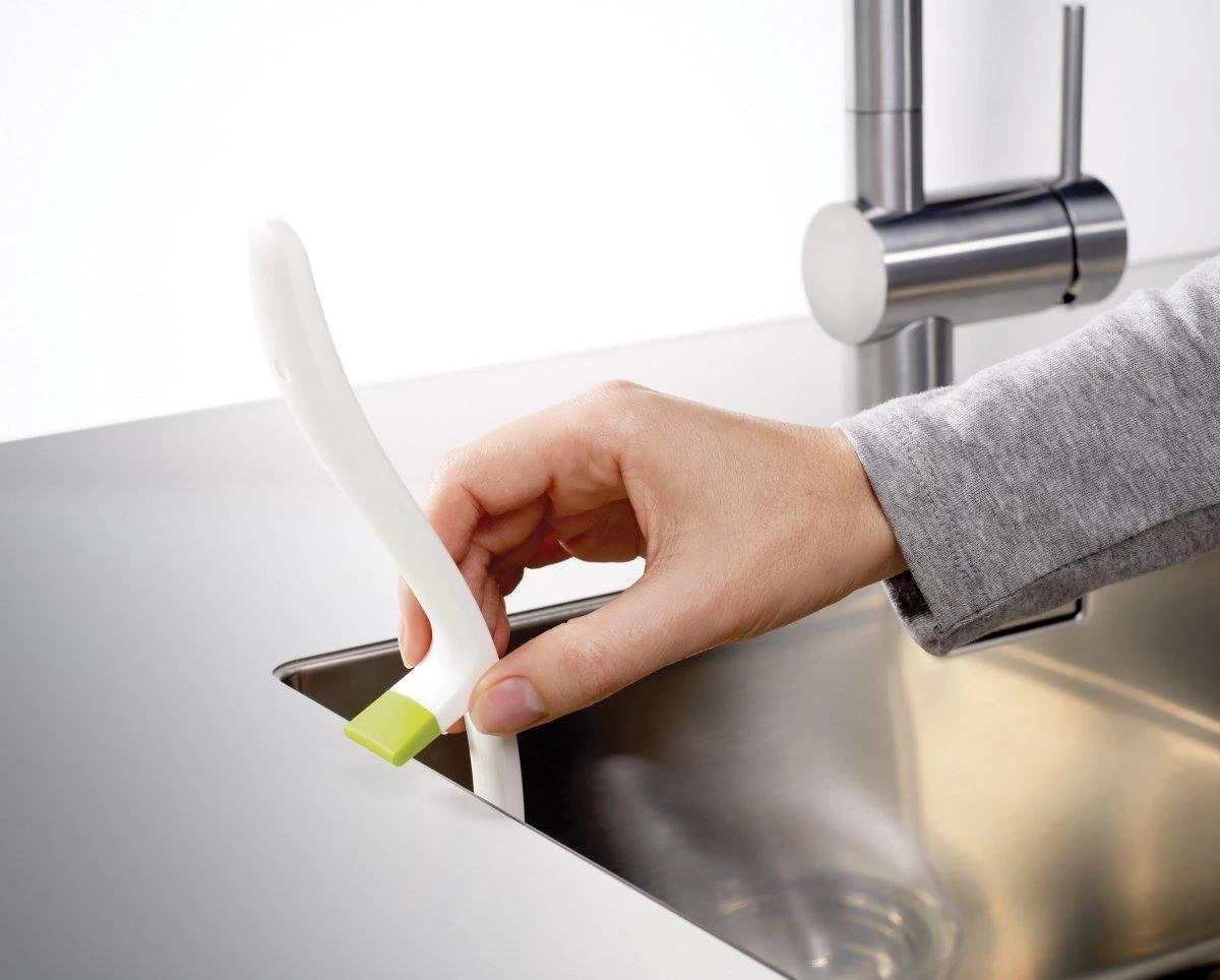 Joseph Joseph Edge Vaatwasborstel - Met Ingebouwde Gootsteensteun - Antraciet - Afbeelding 5