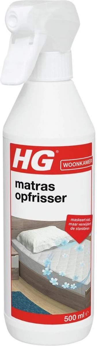 HG Matrasopfrisser - 500ml - Maskeert Niet, Maar Neemt De Bron Weg - Geeft Snel Een Fris Matras - Afbeelding 5