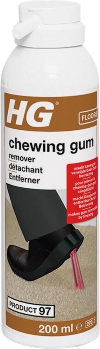 HG Chewing Gum Remover (HG Product 97) - 200ml - Bevriest Kauwgom