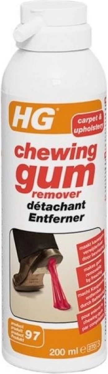 HG Chewing Gum Remover (HG Product 97) - 200ml - Bevriest Kauwgom - Afbeelding 7