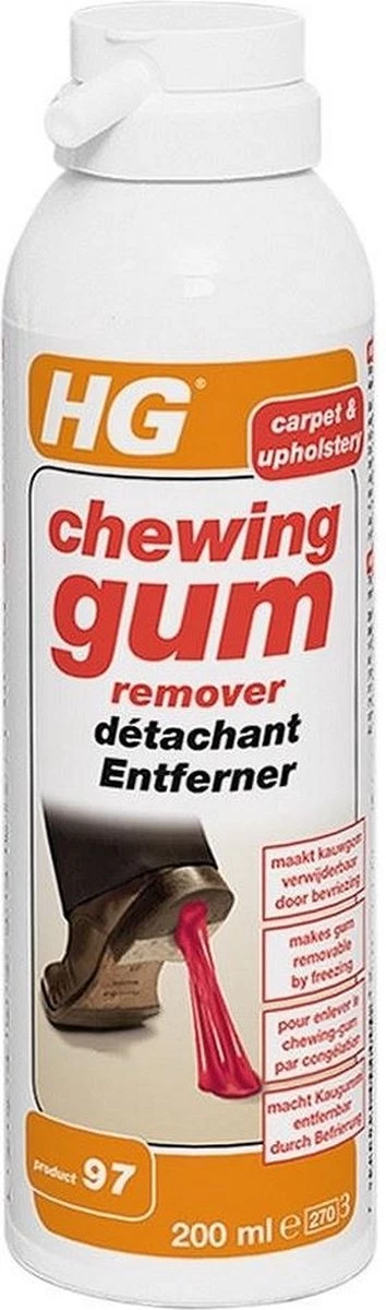 HG Chewing Gum Remover (HG Product 97) - 200ml - Bevriest Kauwgom - Afbeelding 5
