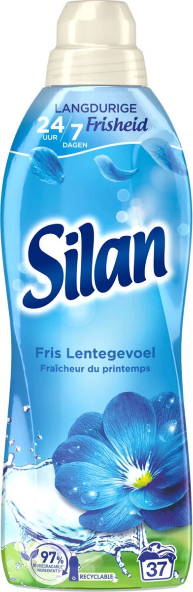 Silan Fris Lentegevoel Wasverzachter - 6 X 37 Wasbeurten - Voordeelverpakking - Afbeelding 9