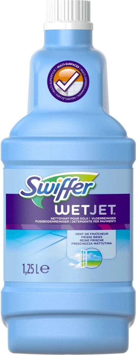Swiffer WetJet Alles-In-Een Dweilsysteem Reinigingsmiddel - 1.25 Liter