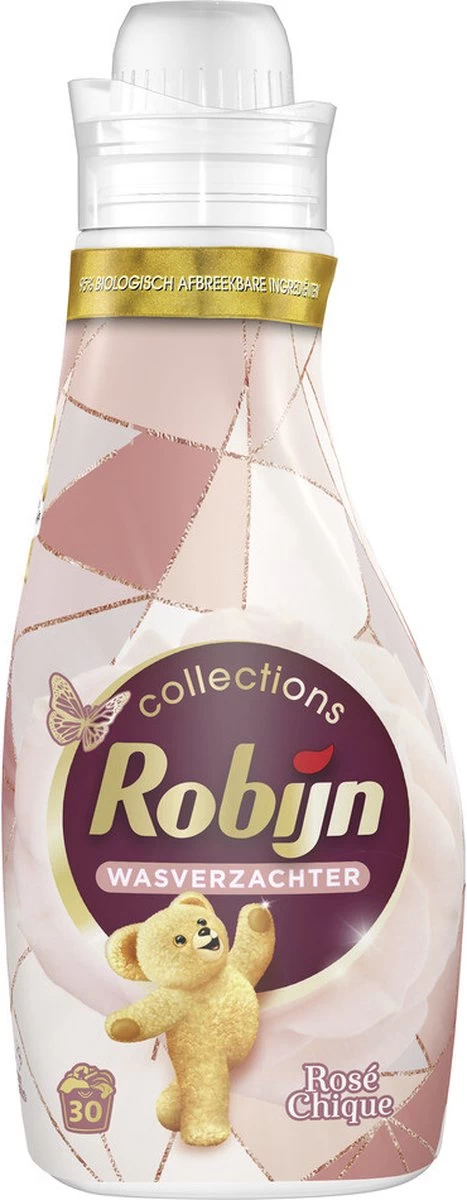 Robijn Collections Rosé Chique Wasverzachter - 8 X 30 Wasbeurten - Voordeelverpakking - Afbeelding 8