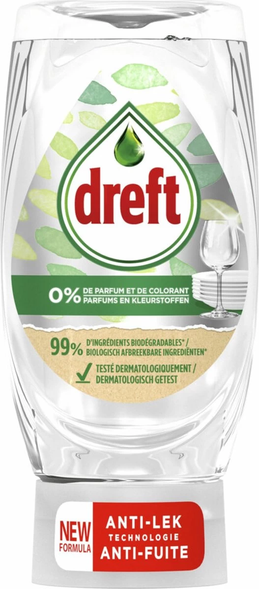 Dreft Afwasmiddel Pure & Clean - 8 X 370 Ml - Voordeelverpakking - Afbeelding 5
