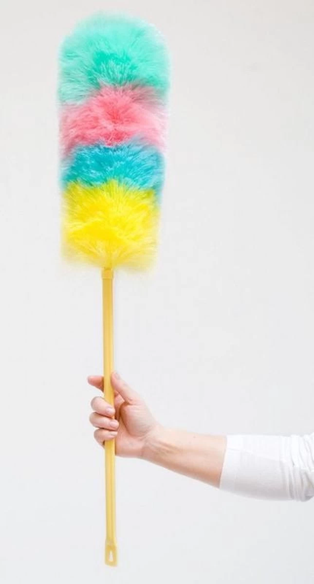 Plumeau Met Uitschuifsteel Tot 114 Cm