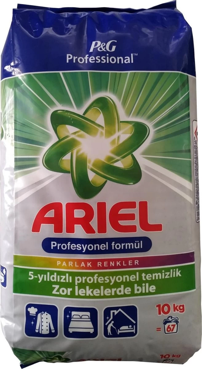 Ariel Color Waspoeder Voordeelverpakking | Tot 330kg Was , 10 KG | Voor Alle Soorten Was - Afbeelding 2