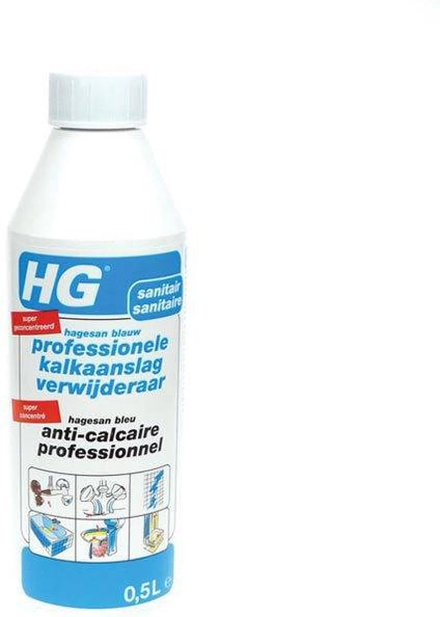 HG Kalkweg Concentraat - 1 L - Krachtige Ontkalker - Geconcentreerd - Afbeelding 4