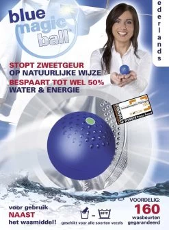 Groene Beer Blue Magic Ball