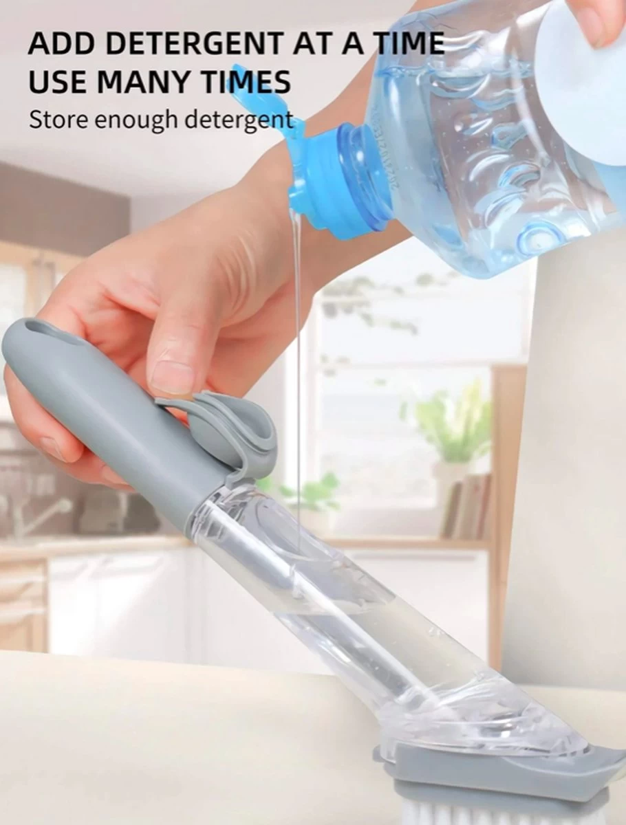 OXO Good Grips Afwasborstel Met Zeepdispenser - Afbeelding 3