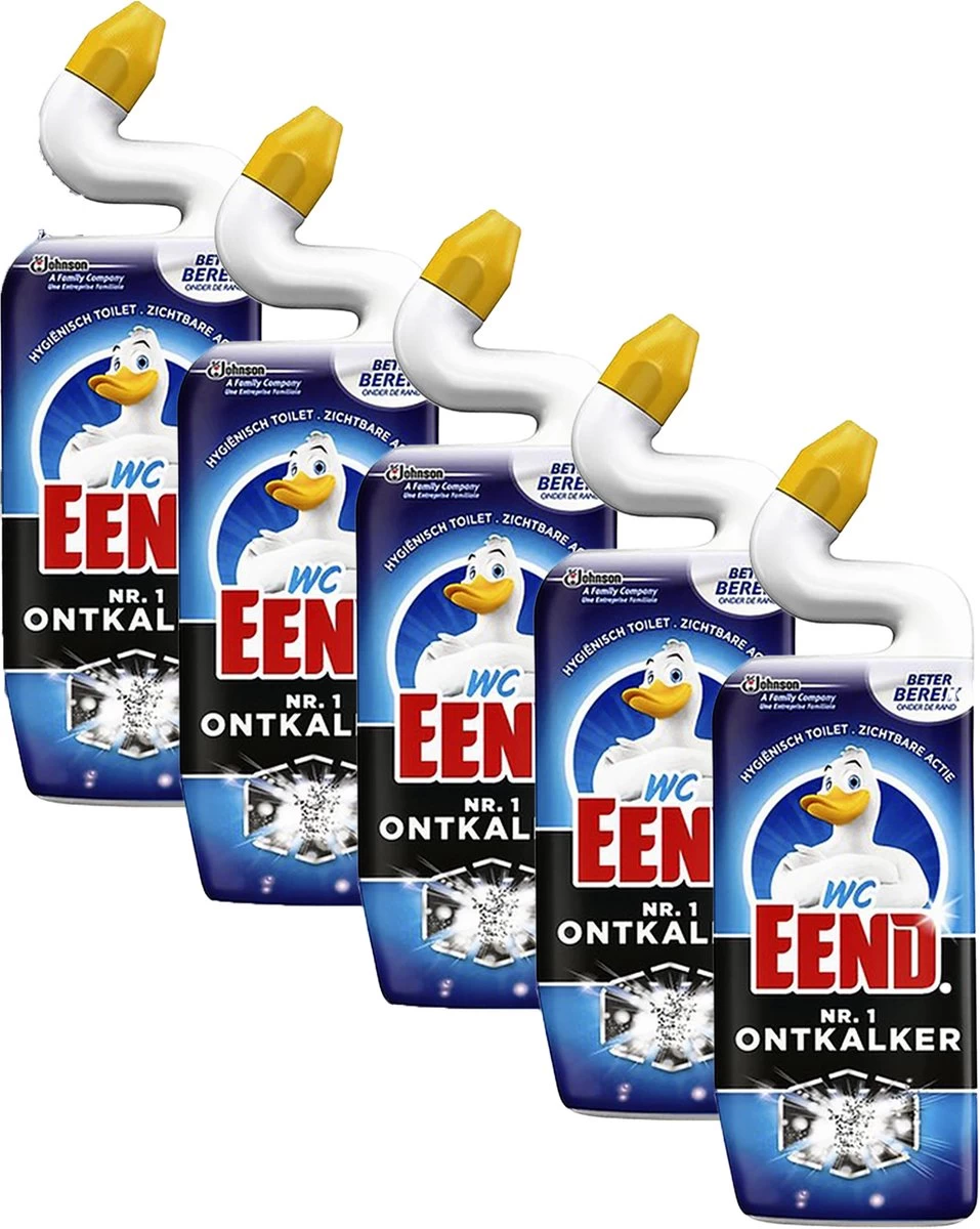 6x WC Eend Nr. 1 Ontkalker - Toiletreiniger - 6x 750ml
