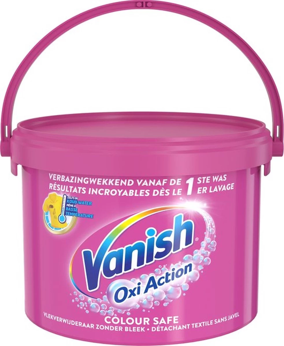 Vanish Oxi Action Poeder - Vlekverwijderaar Voor Gekleurde Was - 2,7 Kg - Afbeelding 6